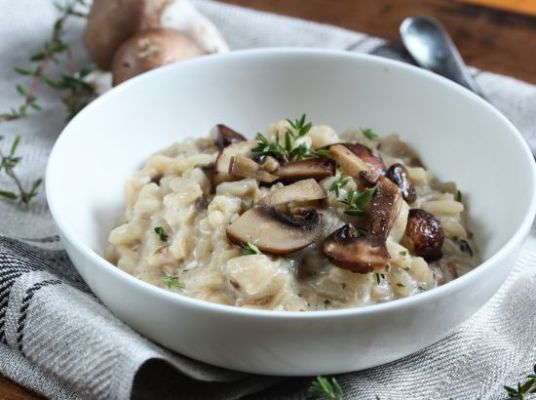 Risotto aux champignons