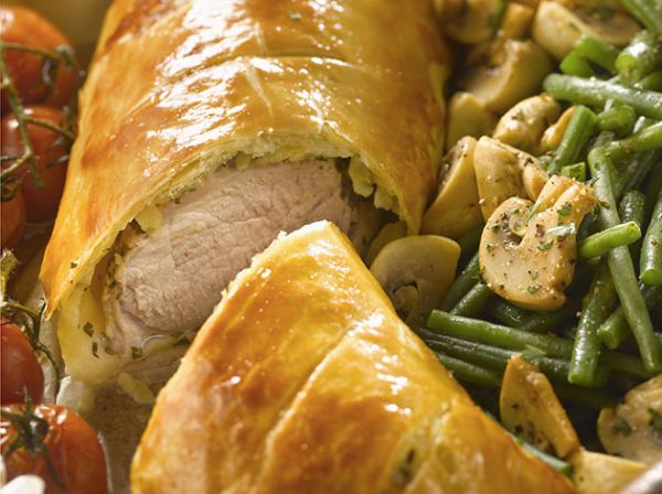Filet mignon en croûte et légumes | Comptoir des Vignes