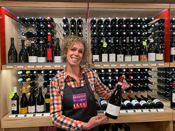 Caviste comptoir des vignes Machecoul