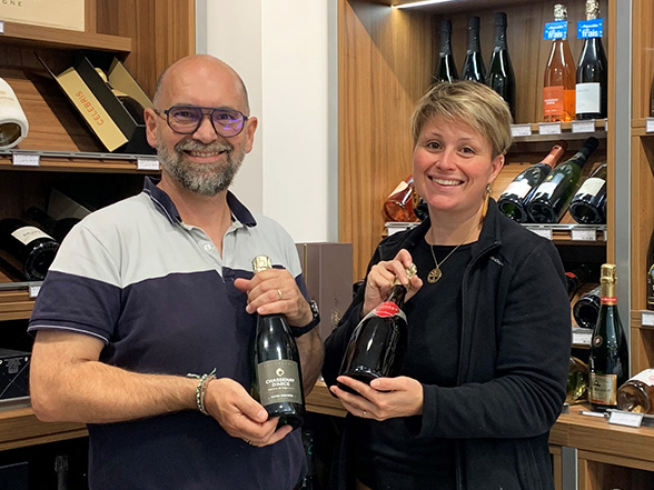 Caviste comptoir des vignes Valdahon