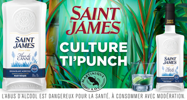 Rhum blanc Saint James Fleur de Canne