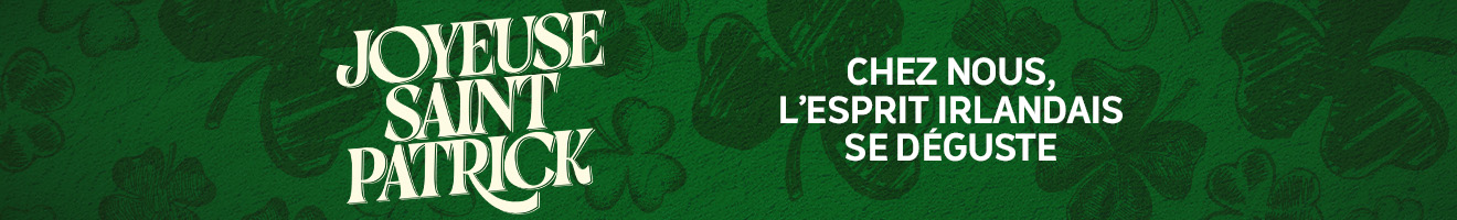 Saint-Patrick - Bières et Whiskys irlandais